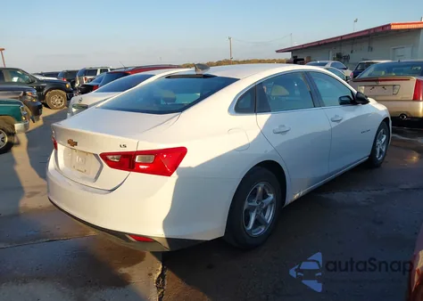 2016 Chevrolet Malibu Ls из США, поврежденный, VIN 1G1ZB5ST7GF181636